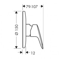 HANSGROHE LOGIS DUCHA EMPOTADO